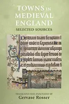 Book cover of Towns in medieval England
