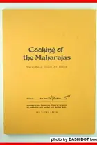 Book cover of Cooking of the maharajas