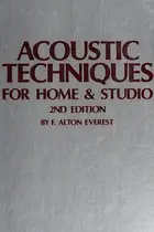 Book cover of Acoustic techniques for home & studio