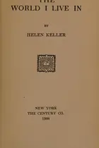 Book cover of The world I live in