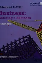 Book cover of Edexcel GCSE Business : Building a Business
