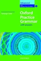 Book cover of Oxford Practice Grammar Advanced With Answers