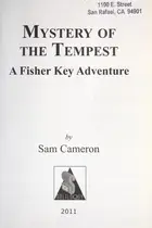 Book cover of Mystery of the tempest
