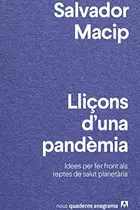 Book cover of Lliçons d'una pandèmia