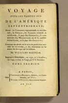 Book cover of Voyage dans les parties sud de l'Amérique septentrionale