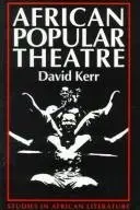Book cover of African popular theatre