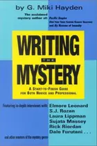 Book cover of Writing the mystery