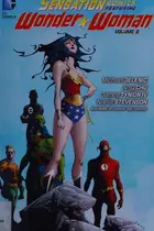 Book cover of Sensation Comics featuring Wonder Woman