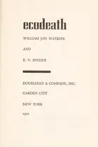 Book cover of Ecodeath