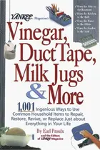 Book cover of Yankee magazine's vinegar, duct tape, milk jugs & more