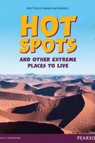 Book cover of Bug Club Pro Guided Y3 Hot Spots and Other Extreme Places to Live