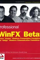 Book cover of Professional WinFX Beta