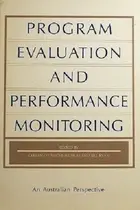 Book cover of Program evaluation and performance monitoring