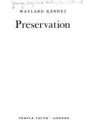 Book cover of Preservation