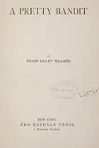 Book cover of A pretty bandit