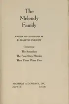 Book cover of Melendy Family