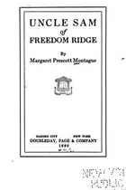 Book cover of Uncle Sam of Freedom Ridge