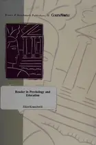 Book cover of Reader in psychology and education