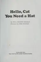 Book cover of Hello, Cat You Need a Hat