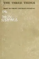 Book cover of The three things