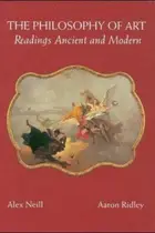 Book cover of The philosophy of art
