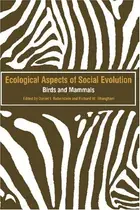 Book cover of Ecological aspects of social evolution