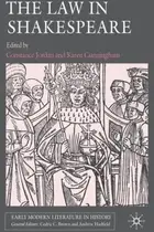 Book cover of The Law In Shakespeare