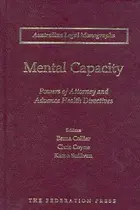 Book cover of Mental capacity