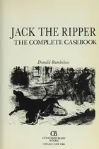 Book cover of Jack the Ripper