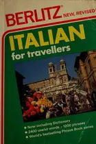 Book cover of Berlitz Italian for travellers