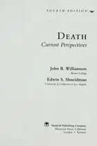 Book cover of Death