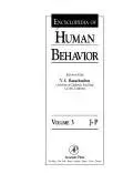 Book cover of Encyclopedia of Human Behavior Volume 2 Cop-I