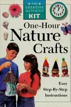 Book cover of One-hour nature crafts