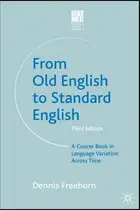 Book cover of From Old English to Standard English