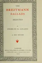 Book cover of The Breitmann ballads