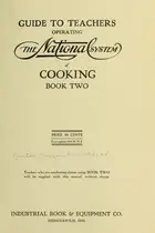 Book cover of Guide to teachers operating the National system of cooking