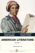 Book cover of American Literature, Volume I