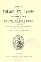 Book cover of Mémoire dv voiage en Rvssie fait en 1586 par Jehan Savvage
