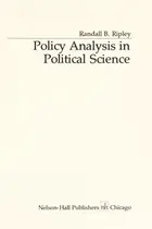 Book cover of Policy analysis in political science