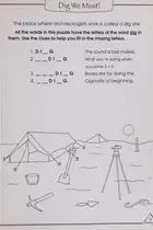 Book cover of Dig It! An Activity Book About Archaeology