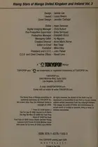 Book cover of Rising Stars of Manga - UK & Ireland Edition Volume 3