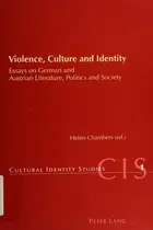 Book cover of Violence, culture and identity
