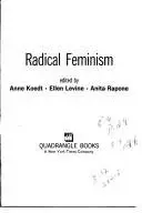 Book cover of Radical feminism