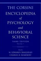Book cover of The Corsini encyclopedia of psychology and behavioral science