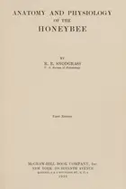 Book cover of Anatomy and physiology of the honeybee