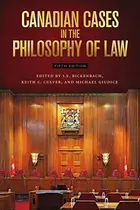 Book cover of Canadian Cases in the Philosophy of Law - Fifth Edition