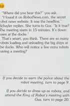 Book cover of Gus vs. the robot king