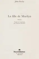 Book cover of La fille de Marilyn