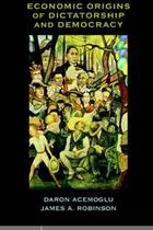 Book cover of ECONOMIC ORIGINS OF DICTATORSHIP AND DEMOCRACY