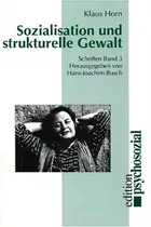 Book cover of Sozialisation und strukturelle Gewalt